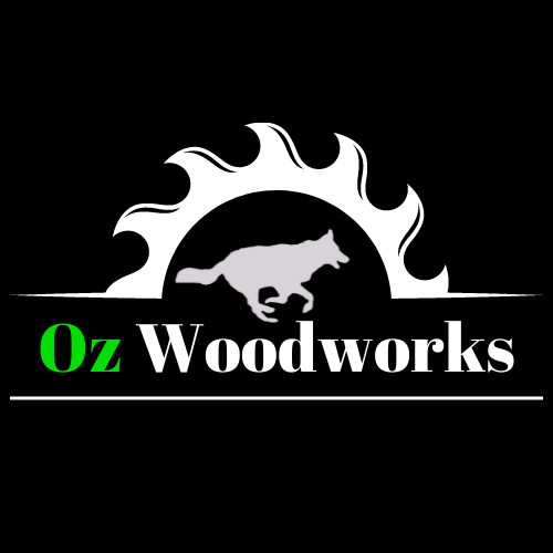 Oz Woodworks logo black